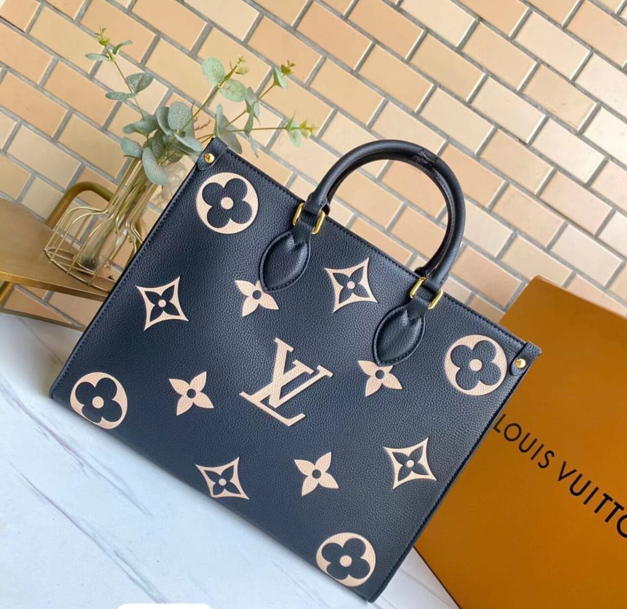 Louis Vuitton OnTheGo Leather Bag