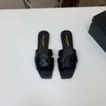 Saint Laurent Sandals Tribute Flat Footwear