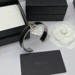 Prada Eternal open bangle bracelet