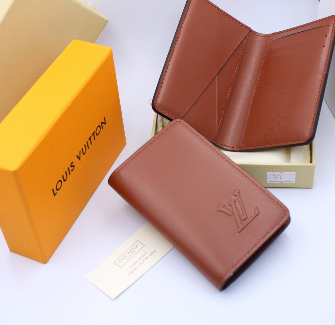 Louis Vuitton Nomade Leather Agenda PM Brown