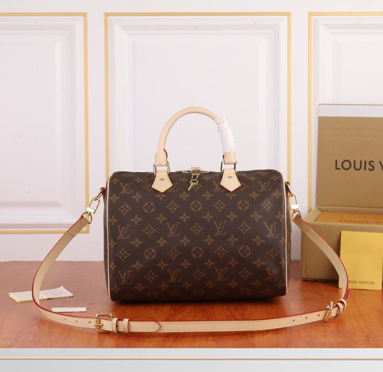 Louis Vuitton Speedy Bandouliere Monogram Bag